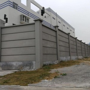 求购厂区园区建设水泥预制围墙板、预制化粪池构件